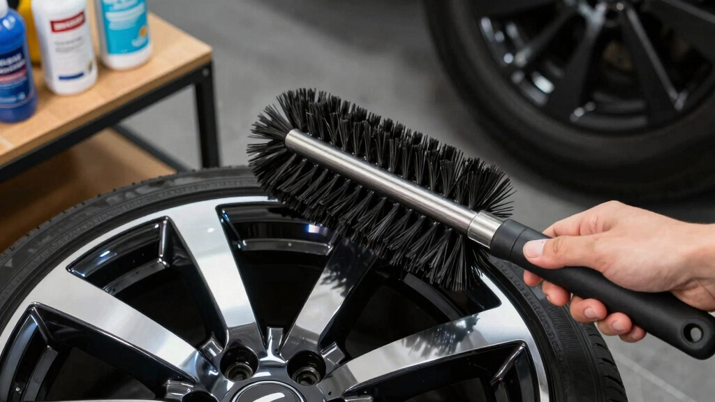 premium wheel cleaning brushes