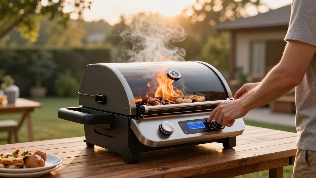 outdoor smart grills