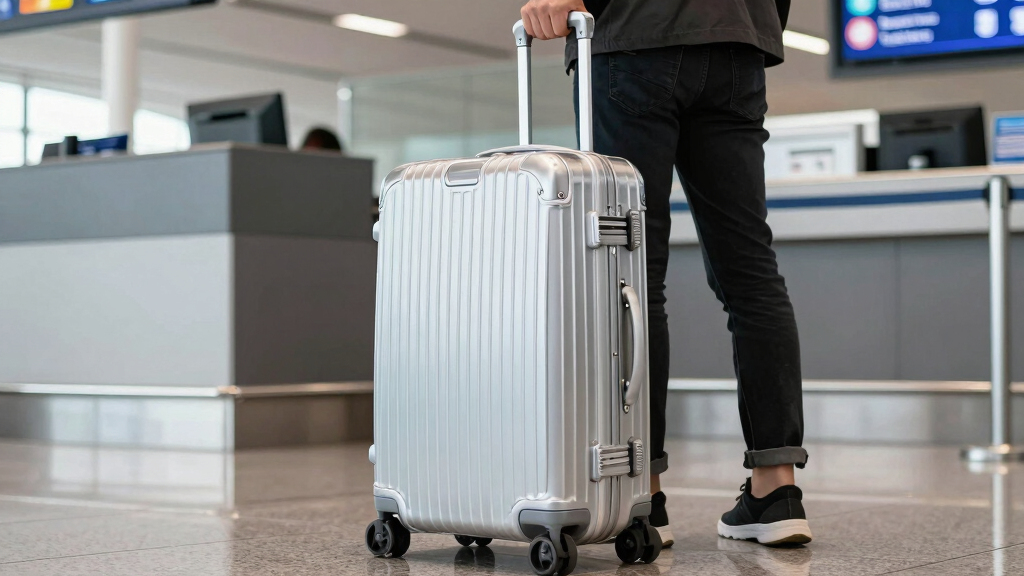 best aluminum carry on suitcase