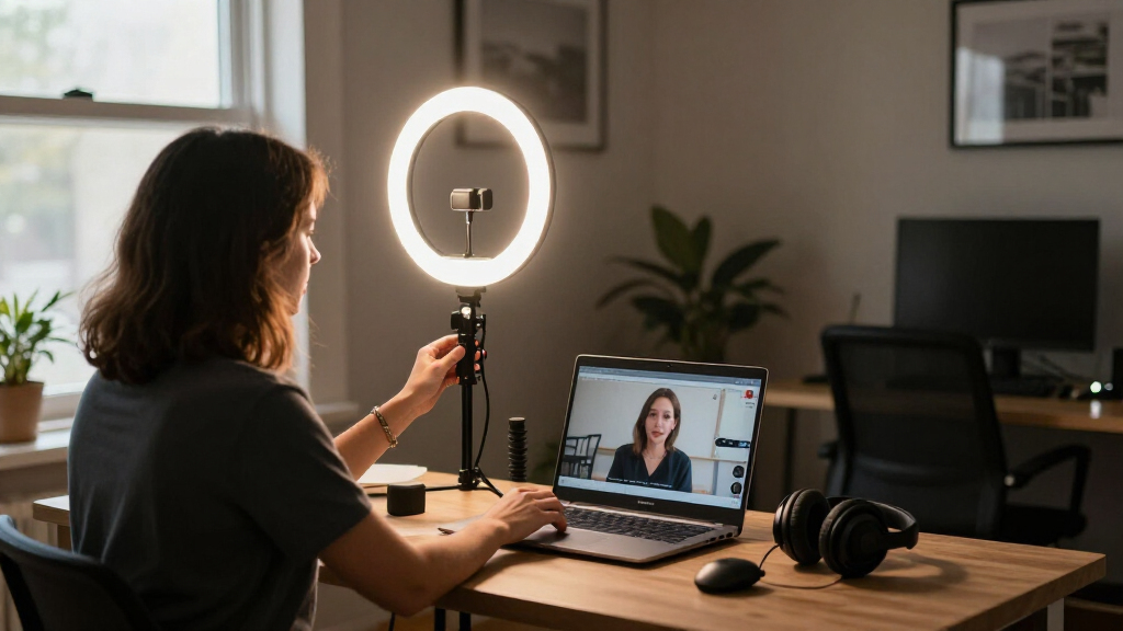 ring lights for video interviews