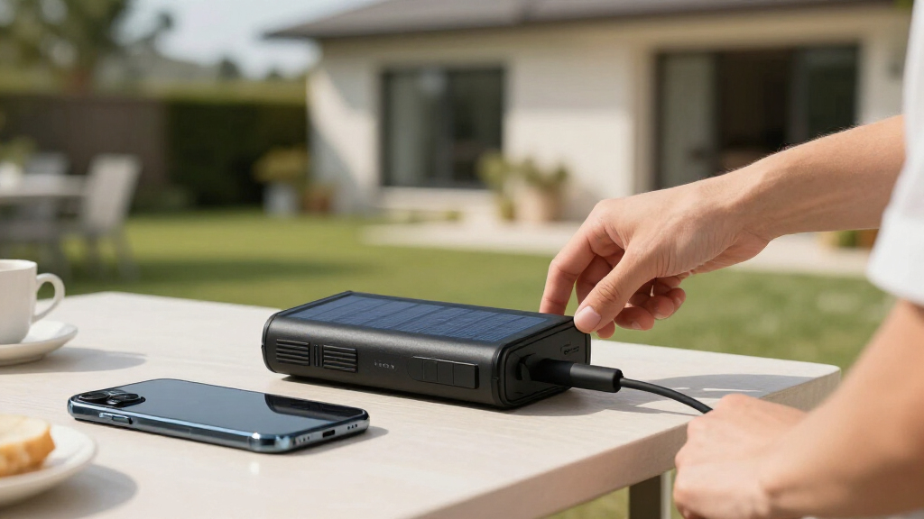 portable solar power banks