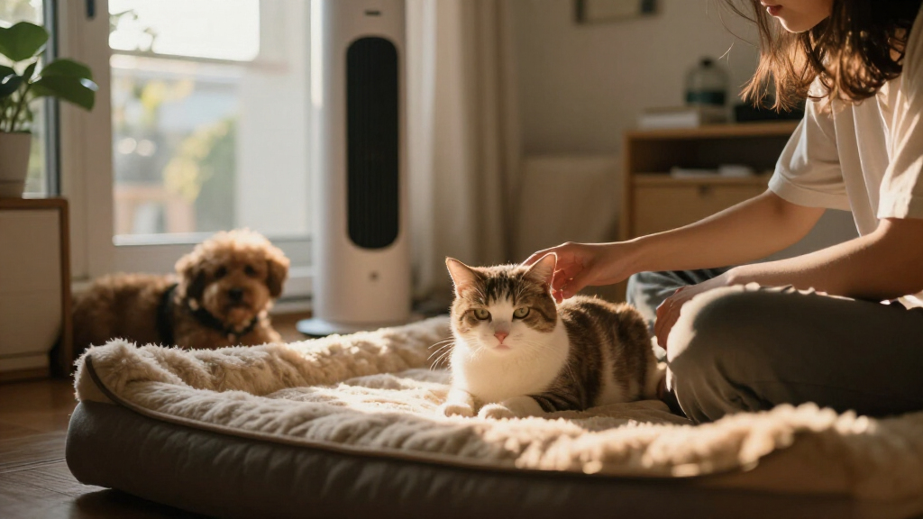 best quiet tower fan for pet rooms
