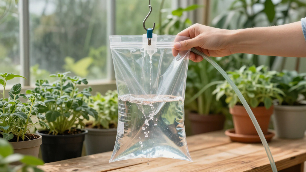 gravity water filter bag