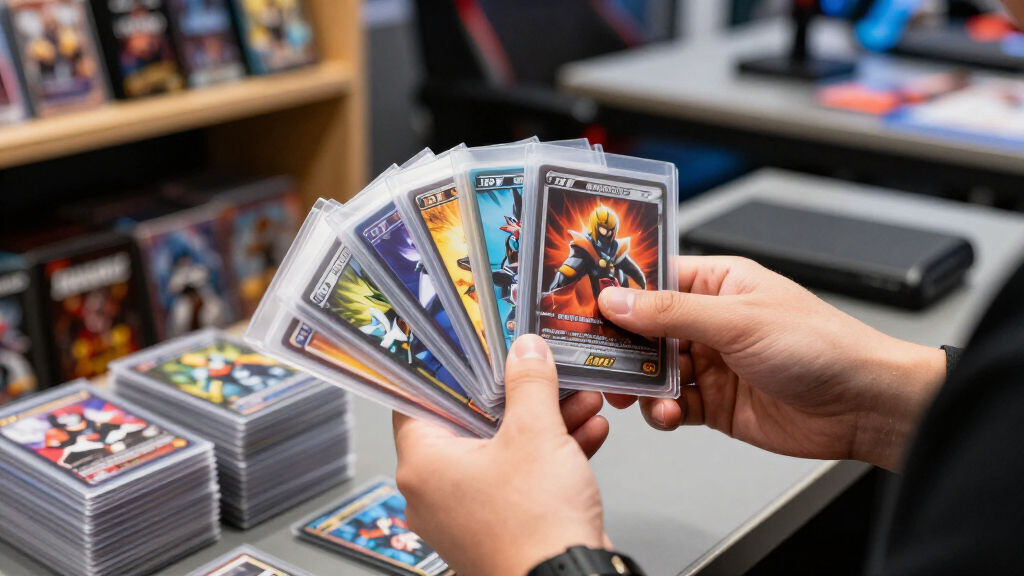 TCG card sleeves for competitive play