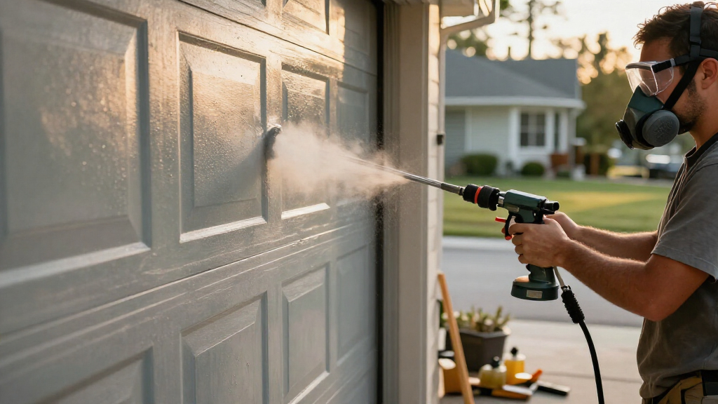 paint sprayers for garage doors