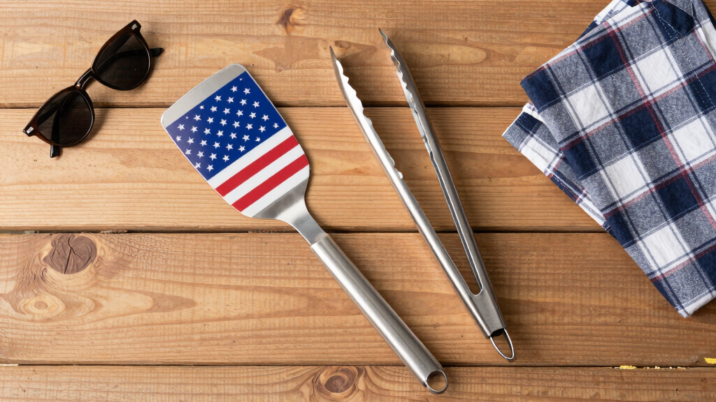 patriotic outdoor grilling tools