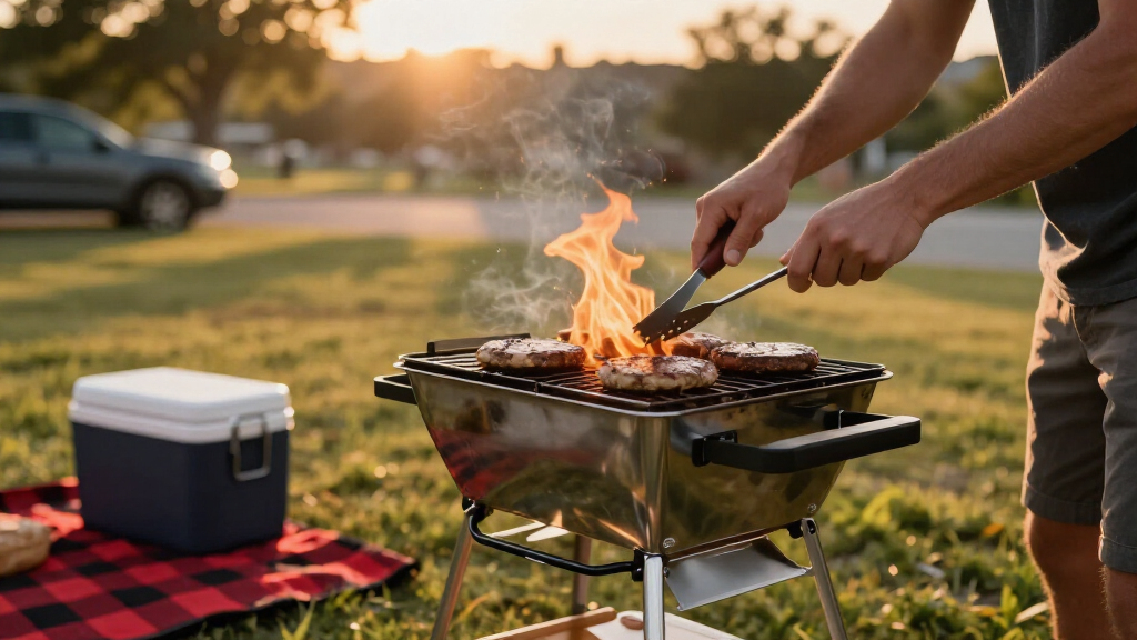 portable tailgating grills