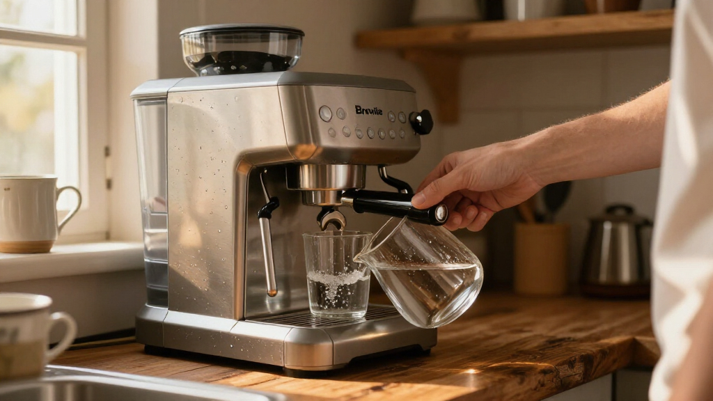 water for breville espresso machine