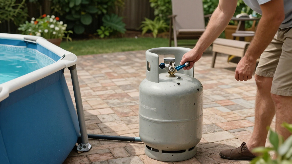 best propane pool heater