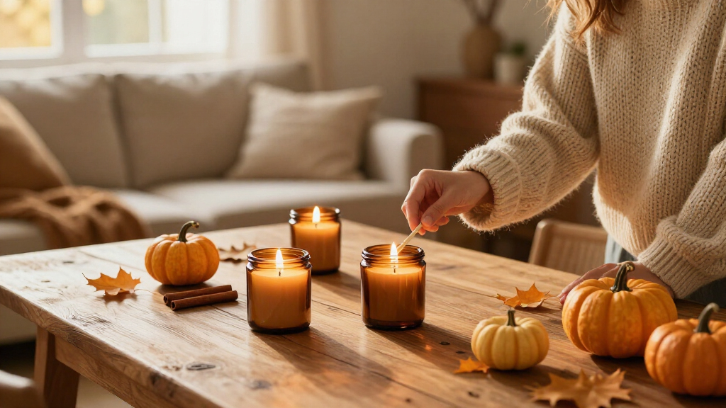 fall scented candles