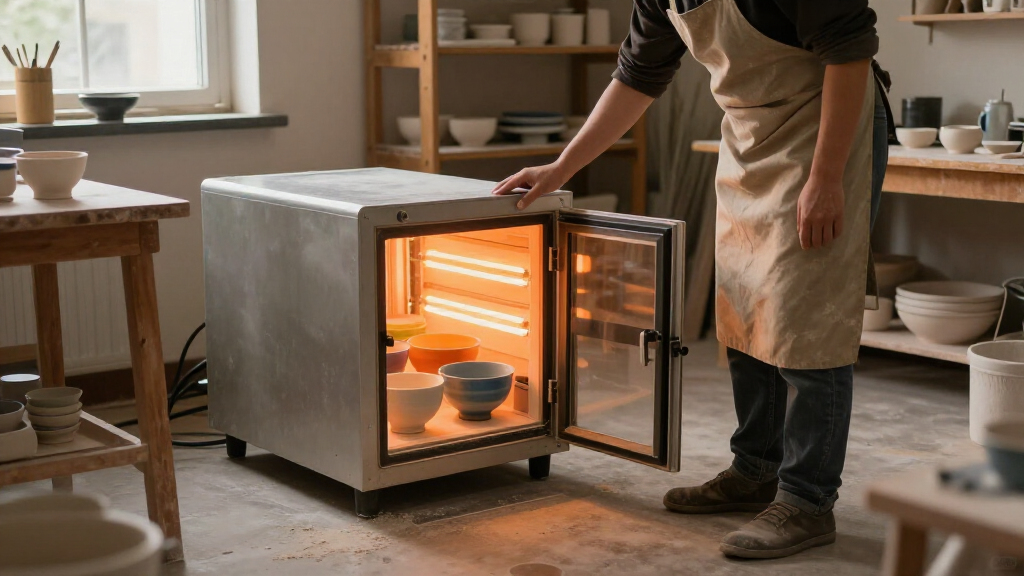 electric ceramic kiln for home studio