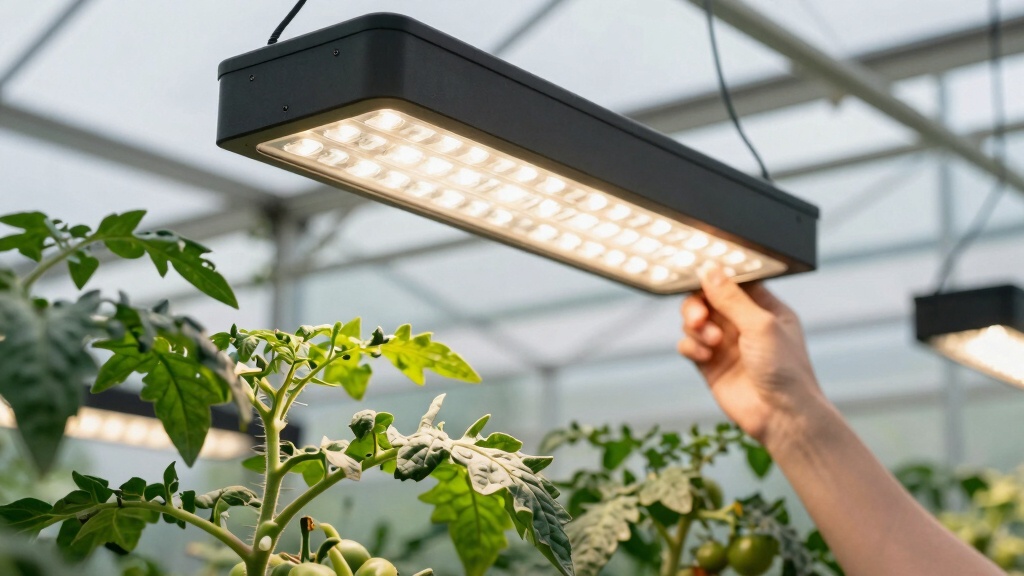 garden grow lights for greenhouses