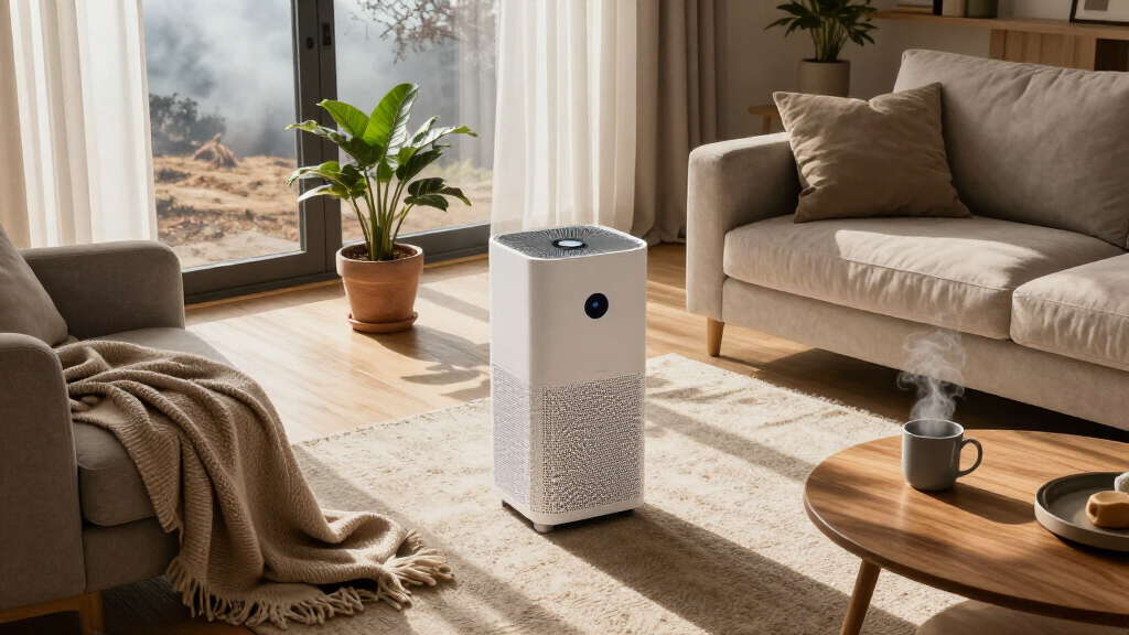 air purifier for wildfire smoke large room
