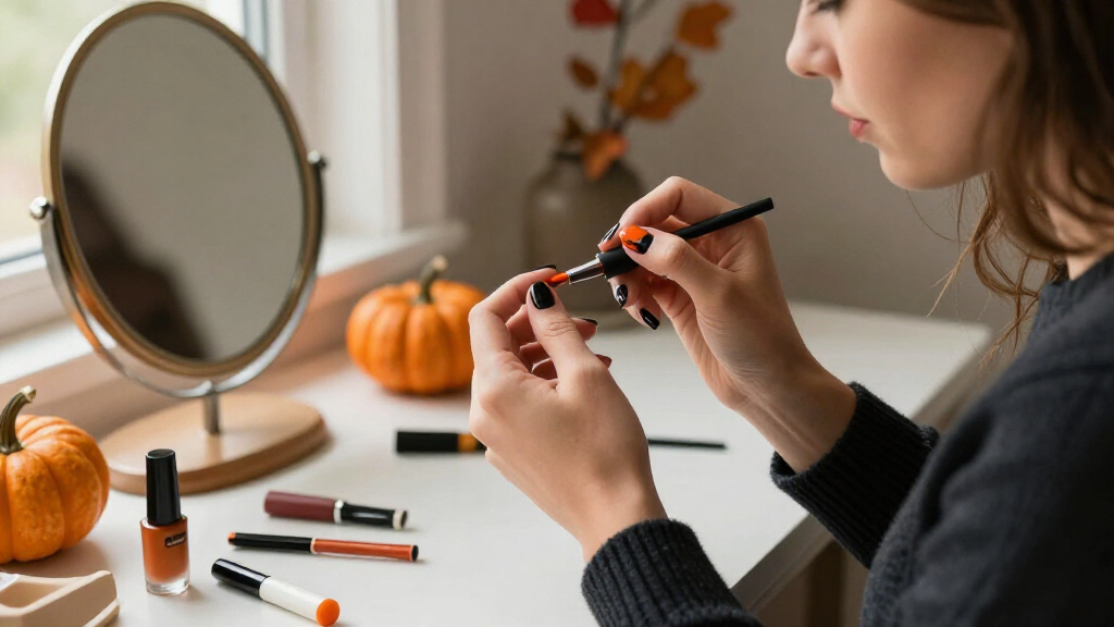 Halloween press-on nails