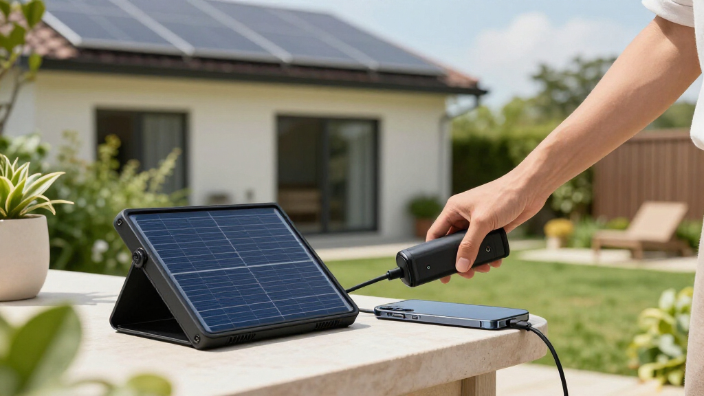 solar-powered device chargers