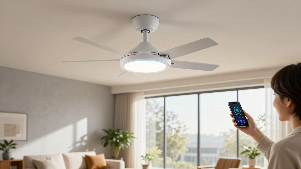 smart ceiling fans with scene control