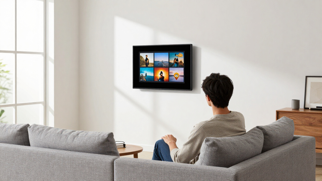 best wall mount digital photo frames
