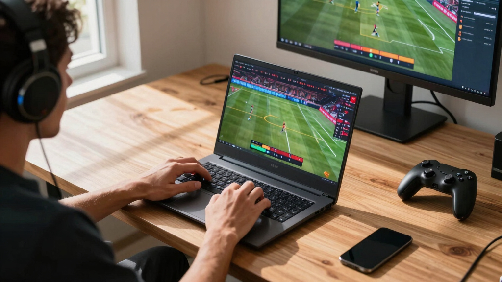 gaming laptops for sports streaming