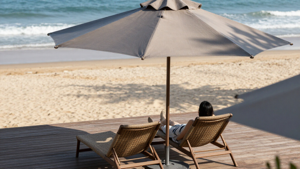 highend beach umbrellas