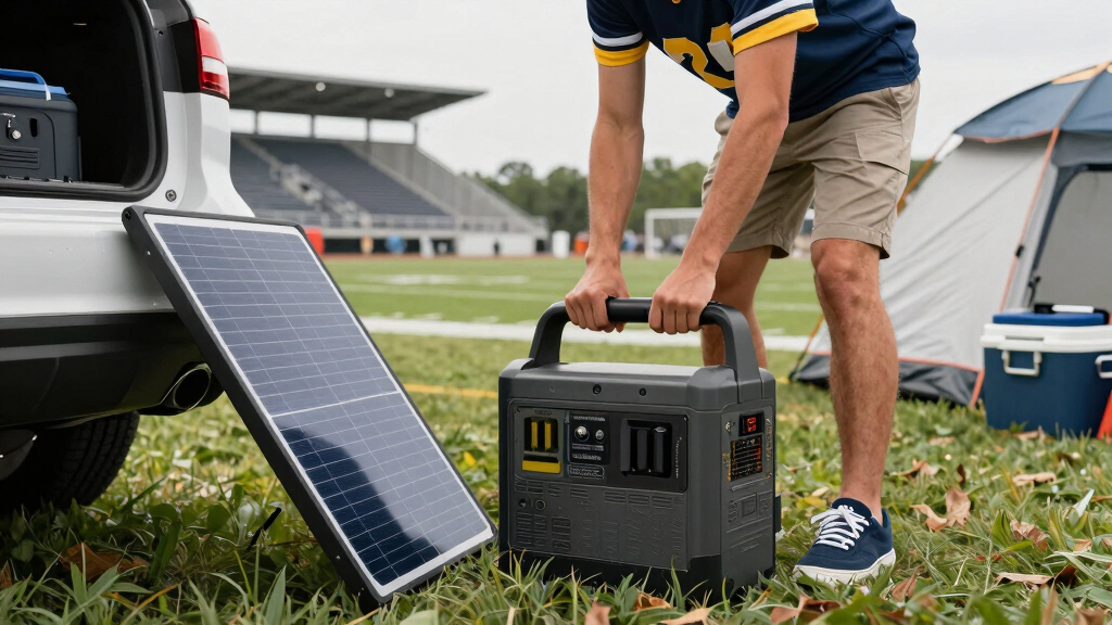 best solar generator for football tailgates