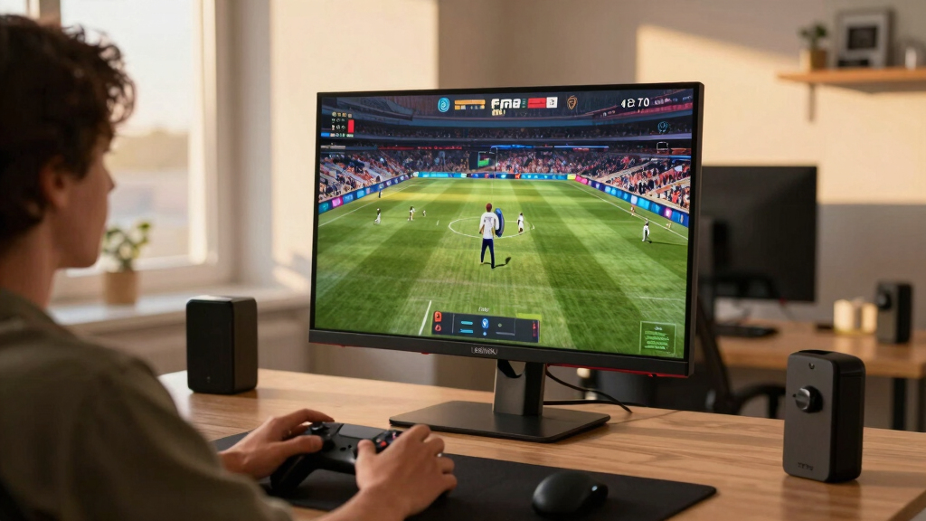 gaming monitors for FIFA viewing