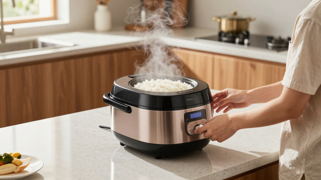 high end rice cooker induction heating