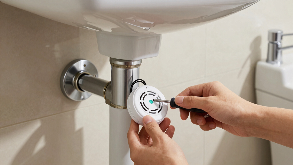 smart home water leak detectors