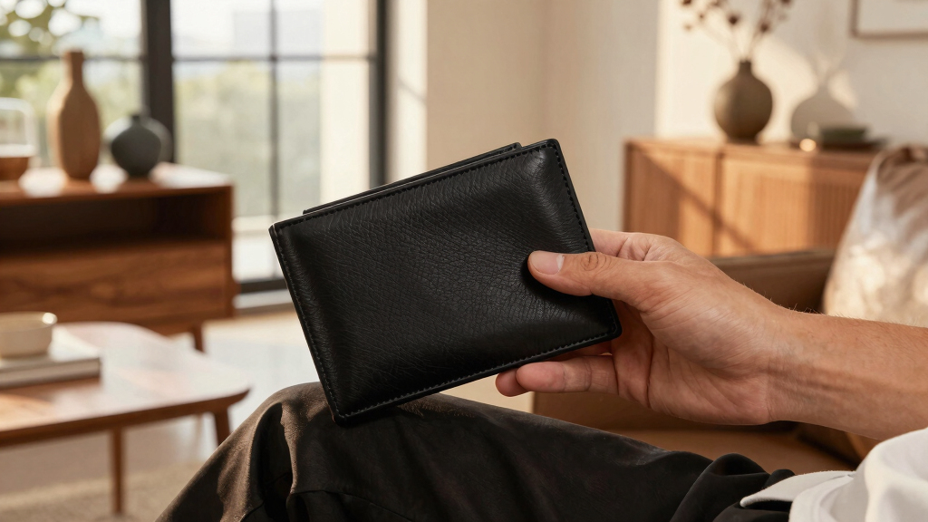 luxury mens leather wallets