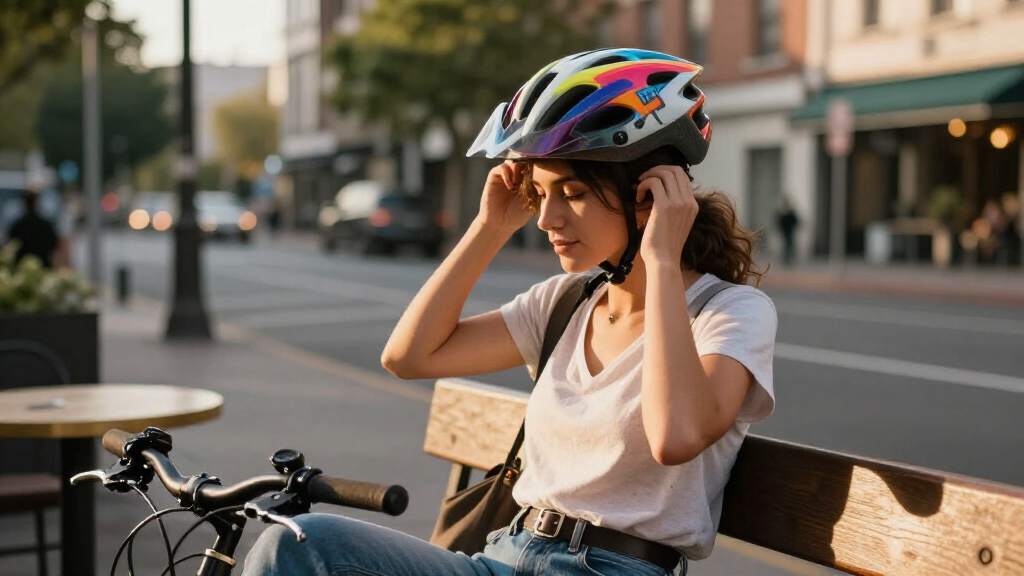 women's fashionable bike helmets