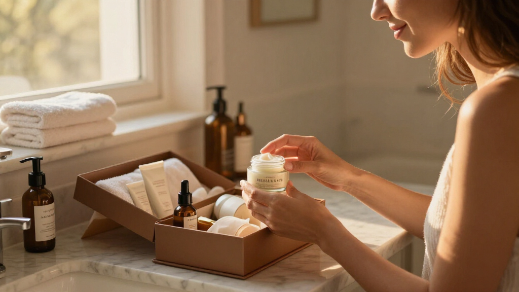 best anti aging skincare gift set luxury