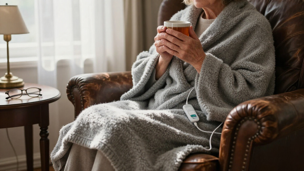 cozy heated throw blankets