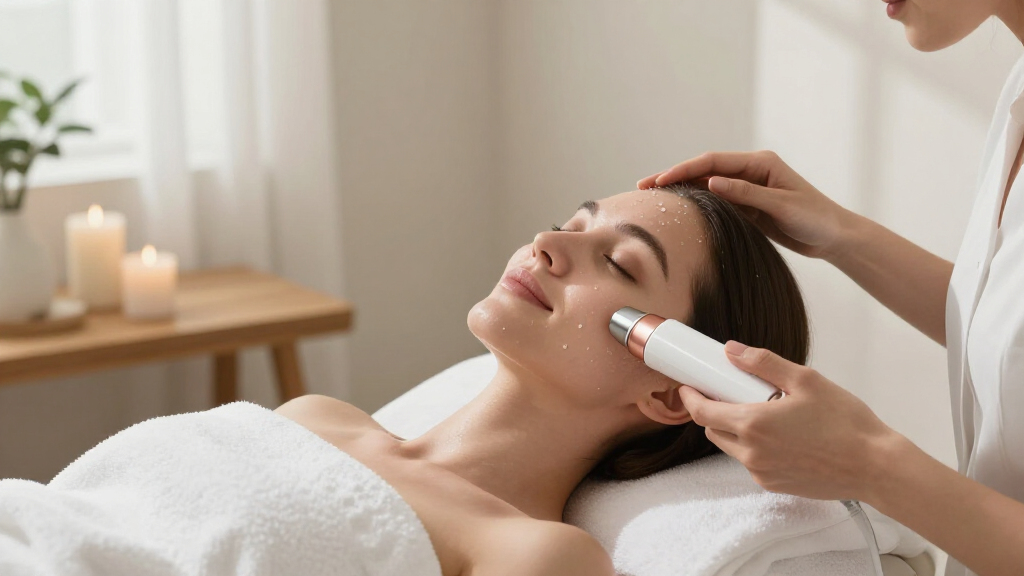 luxury at home hydrafacial machine