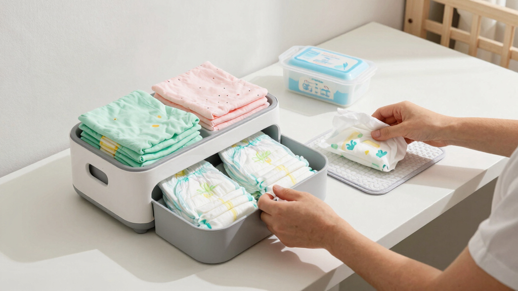best diaper bags with changing station