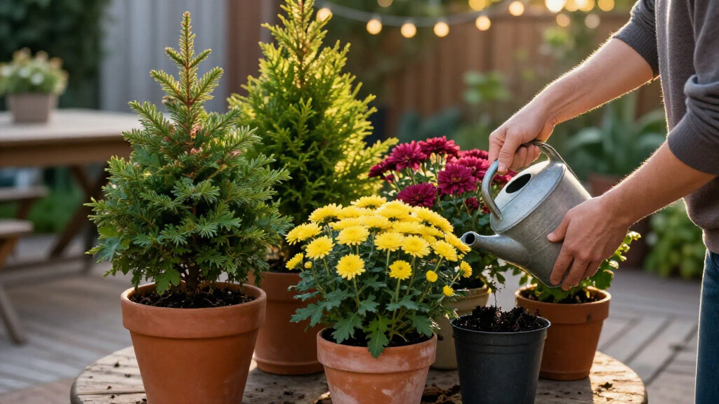 best fall winter patio plants