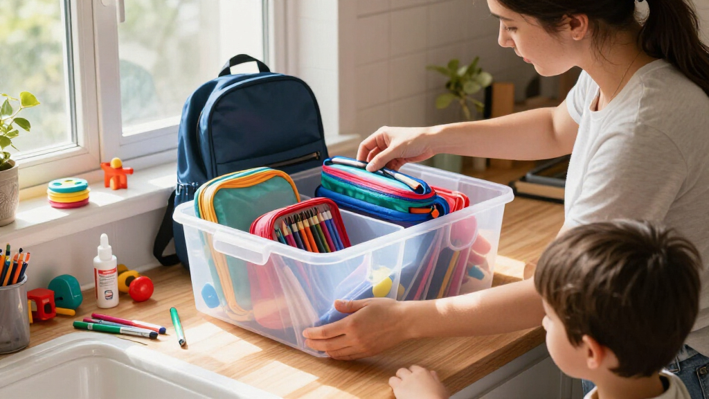 kids' school supplies organizers