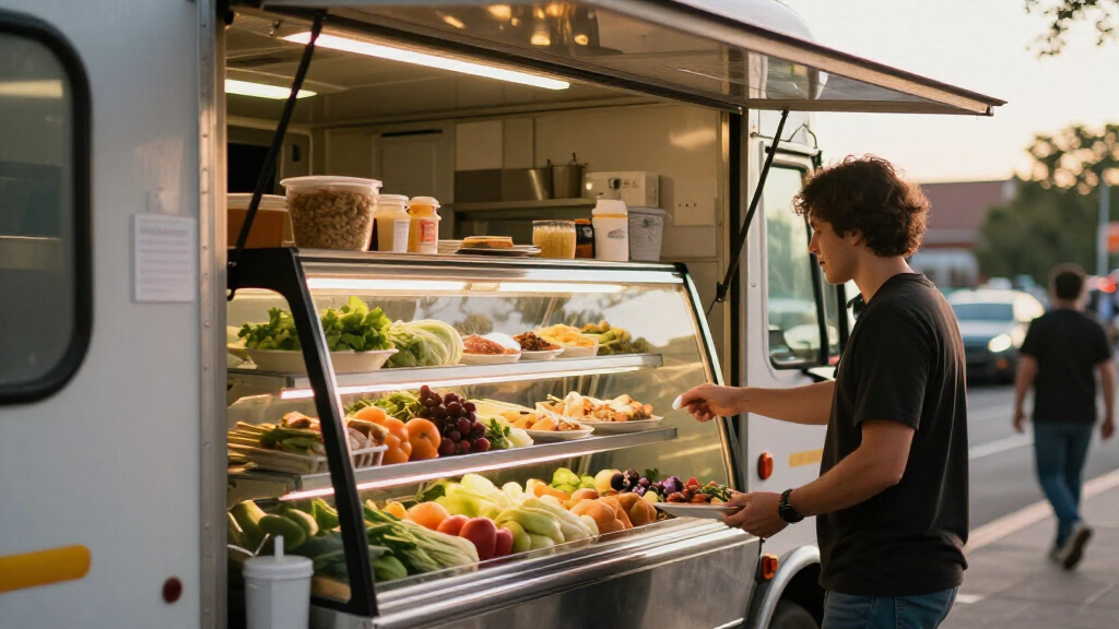 best refrigerated display cases for food trucks
