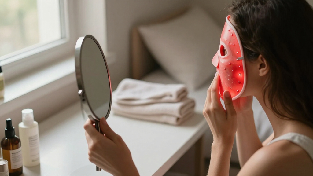 best led face mask for redness