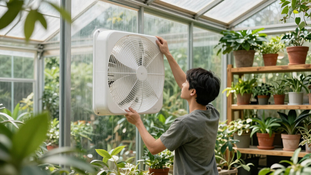 best greenhouse wall fans