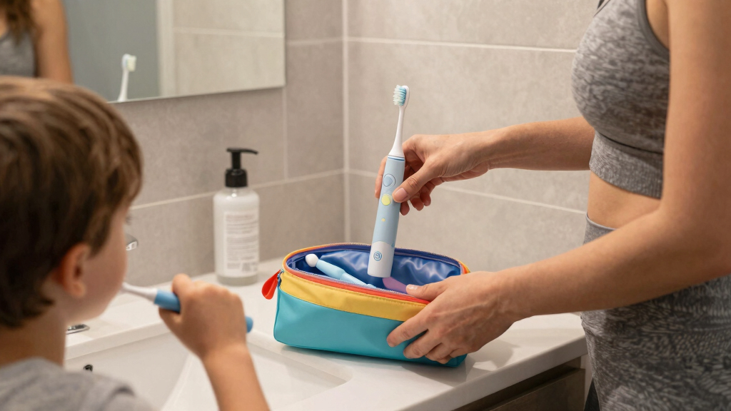 best travel-friendly kids electric toothbrushes