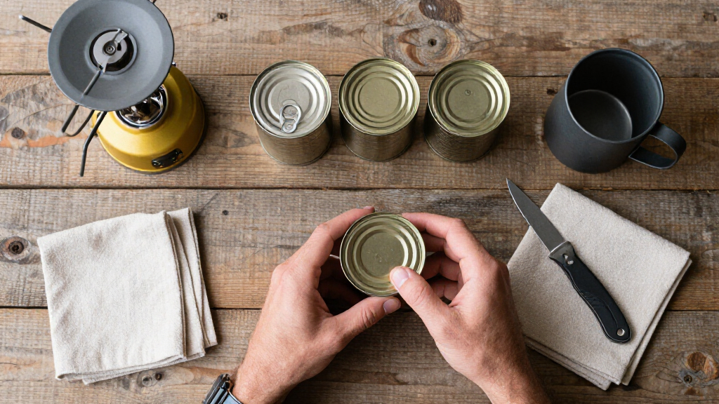 canned food for preppers