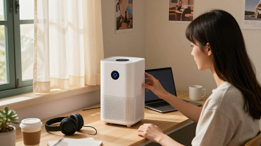 compact air purifiers for dorms