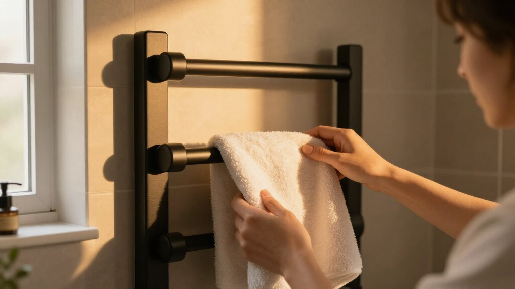 wall mounted towel warmer