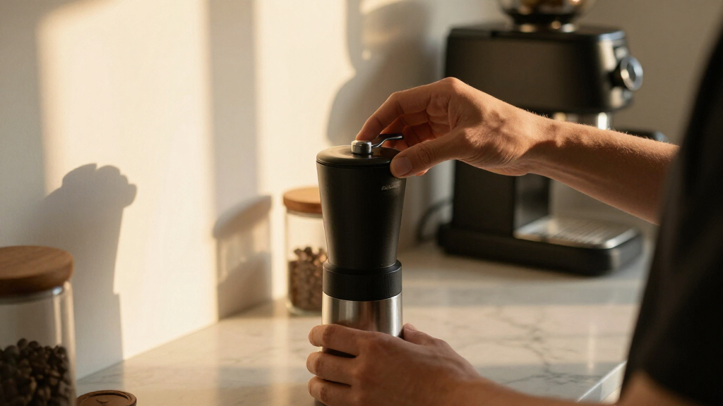 best zero retention espresso grinder with magnetic cup