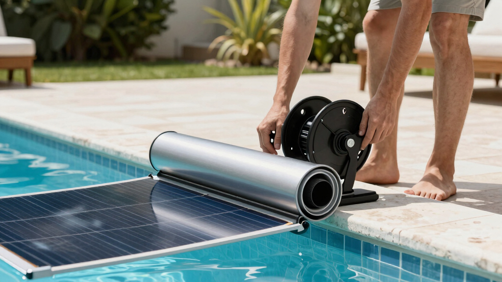 best automatic solar cover reel system