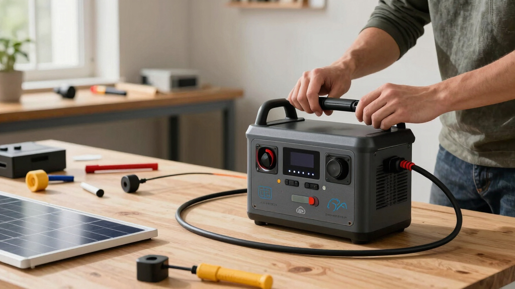 high capacity portable power stations