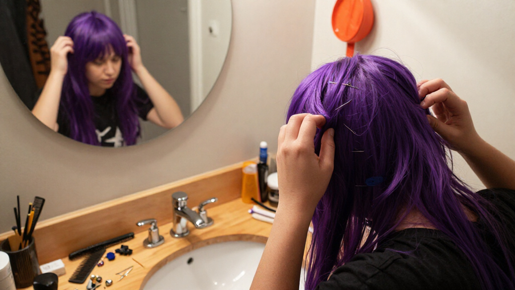 Halloween hair wigs