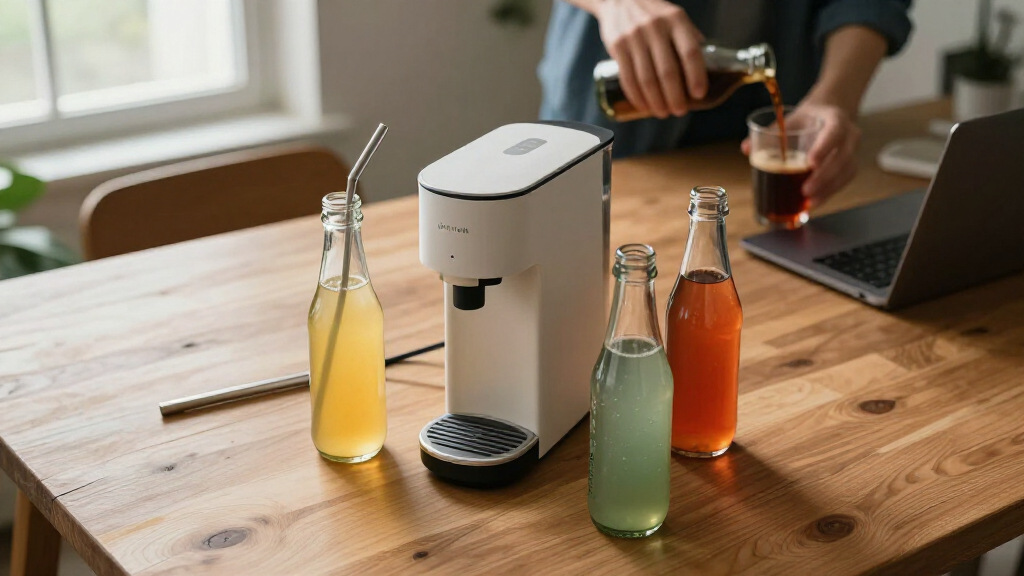 High capacity soda maker for teams