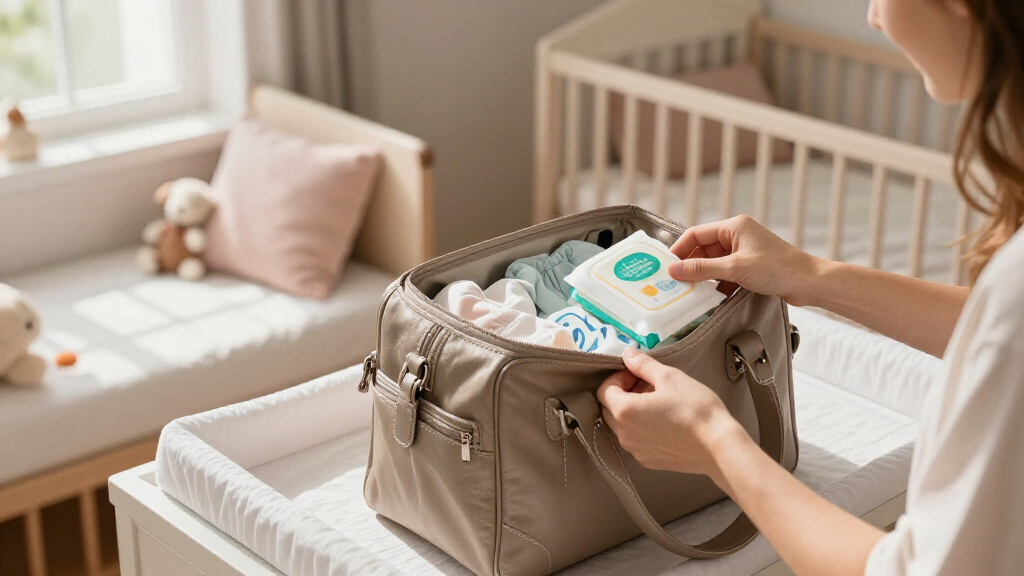 vegan leather diaper bags