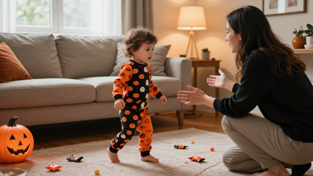 toddler halloween pajamas