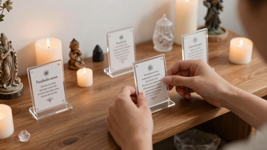 3 Best Acrylic Sign Holders for Spiritual Desk Messages in 2026